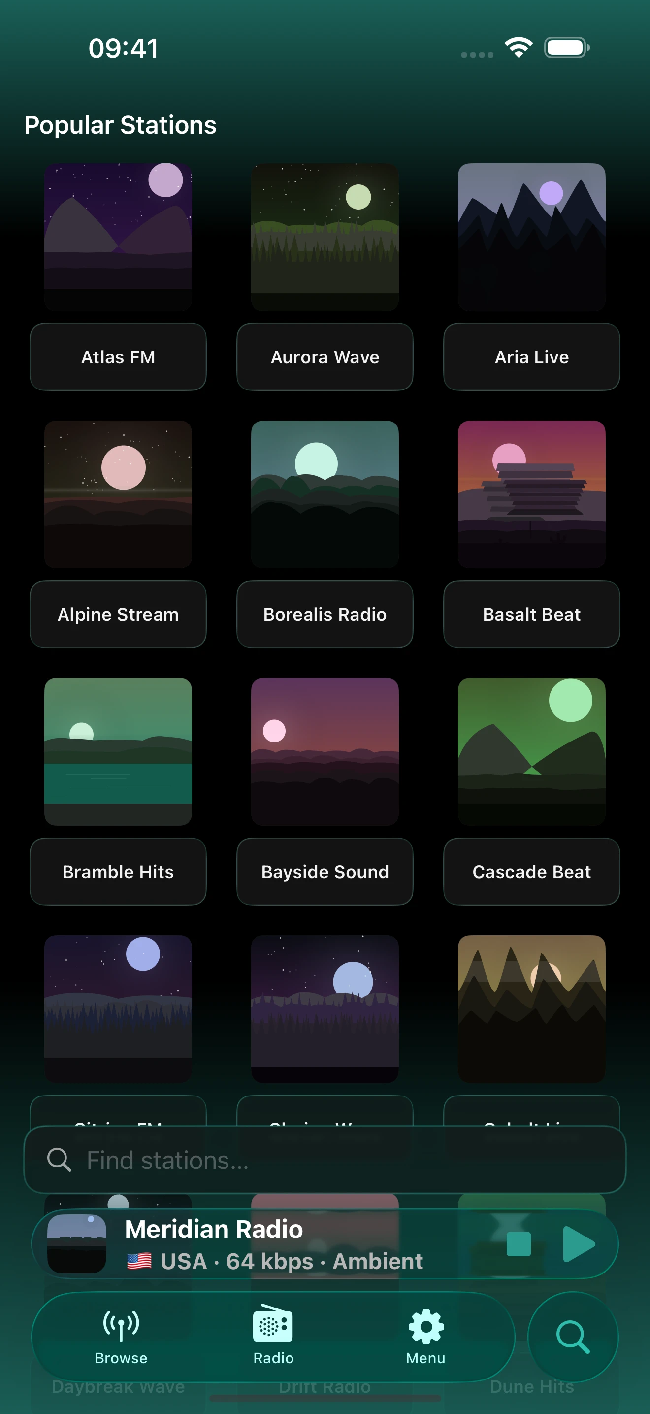 Search the station directory