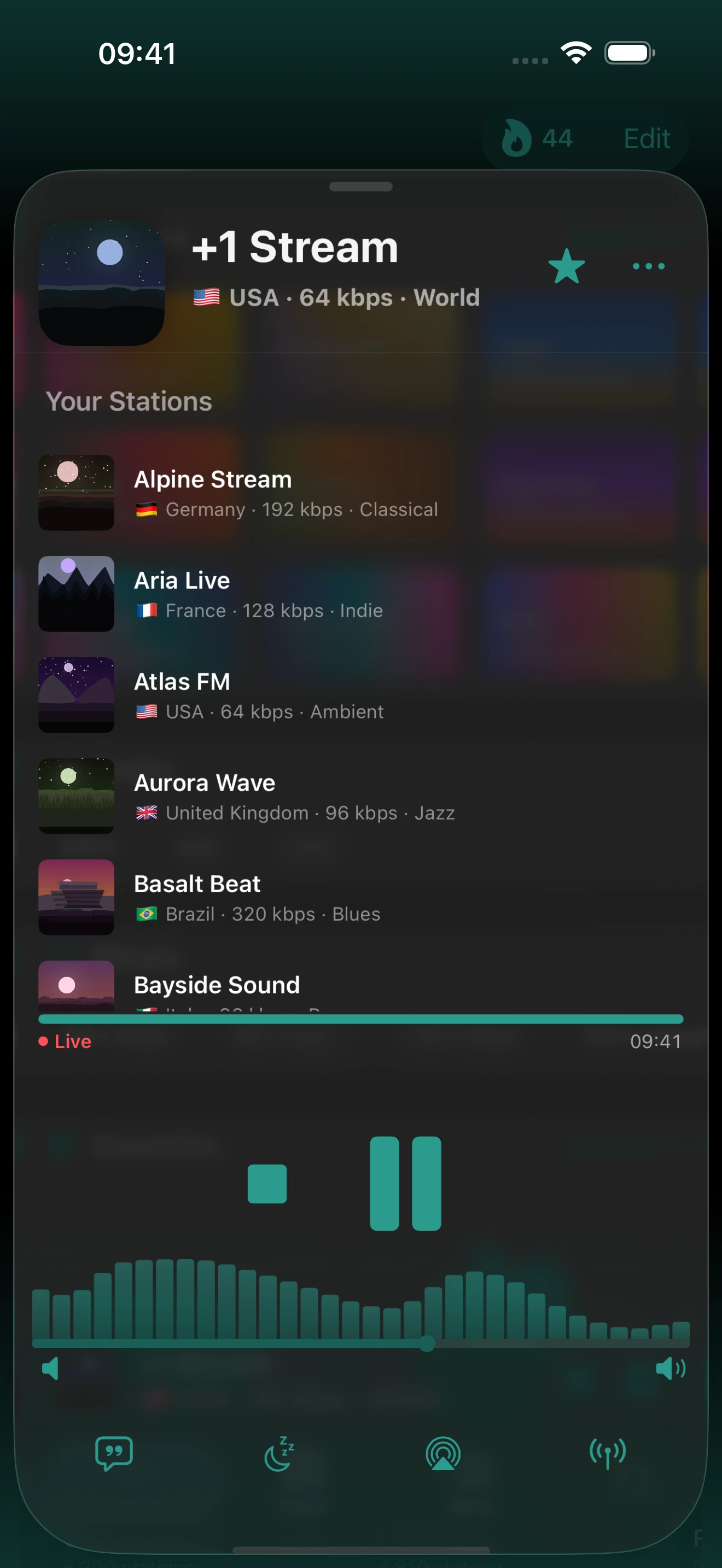 Recently played, ready again