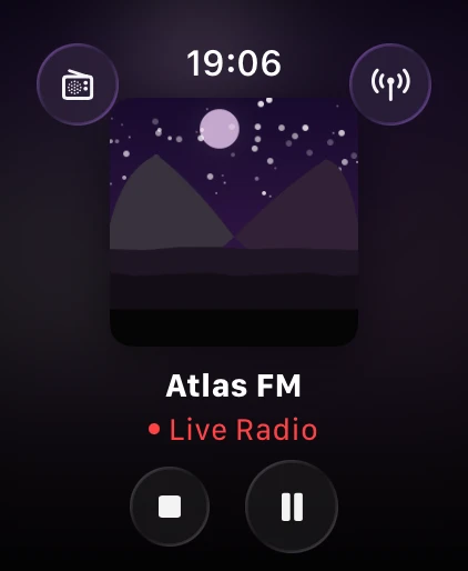 Honuin on Apple Watch: Let the station take over